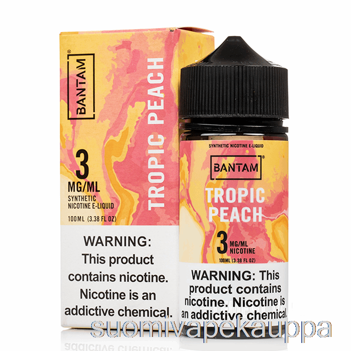 Vape Kauppa Trooppinen Persikka - Bantam Vape - 100ml 6mg